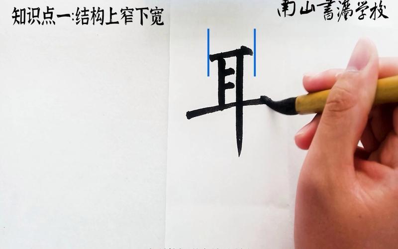 楷书底层逻辑课:耳字