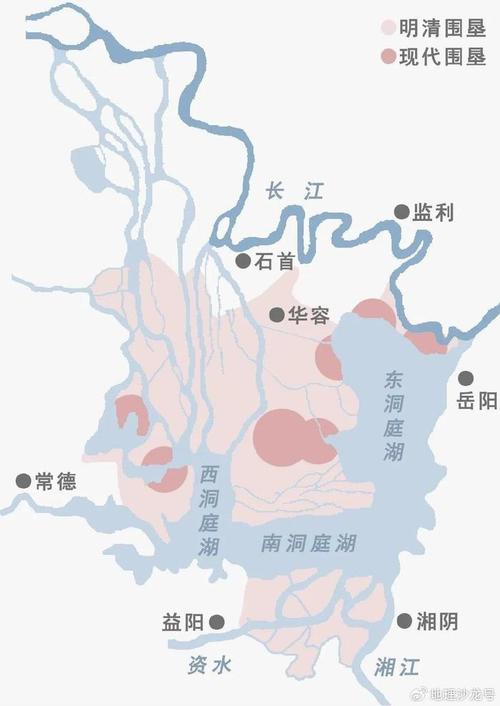 从地形和水系特征来看,湖南省洞庭湖流域确实易发生决堤型洪涝