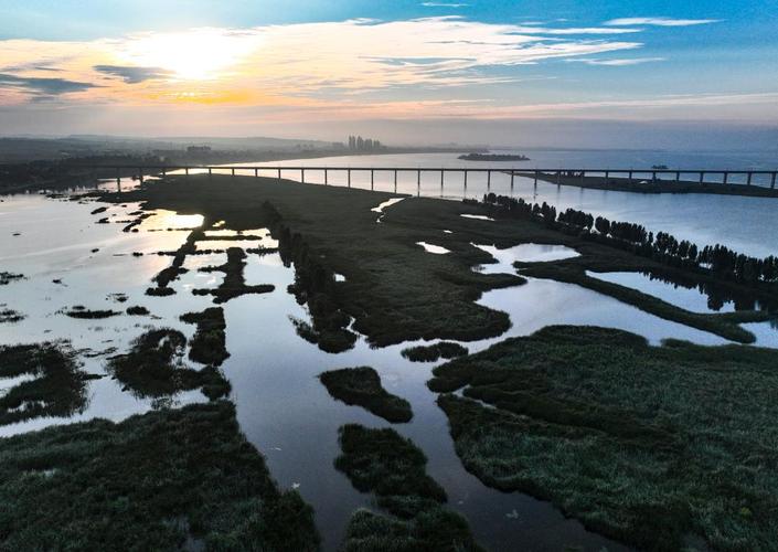 河南济源:黄河湿地好生态