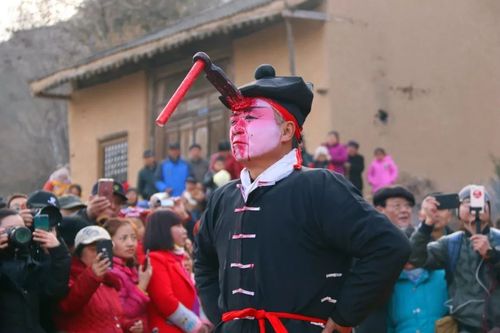 图文视频带您去看神秘的血社火