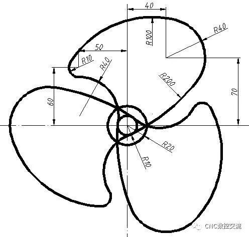 常见的50张cad平面练习图,用来练习ug3d软件的草图绘制