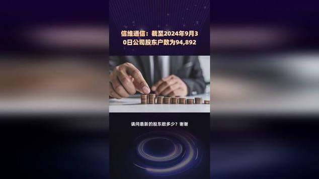 信维通信:截至2024年9月30日公司股东户数为94,892 快报